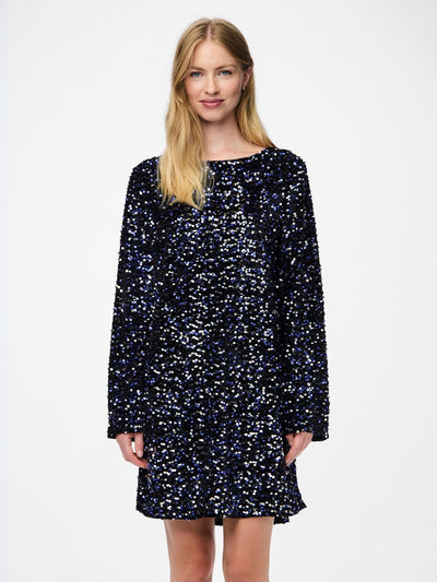 PcKam Bellweather Blue Sequin Dress