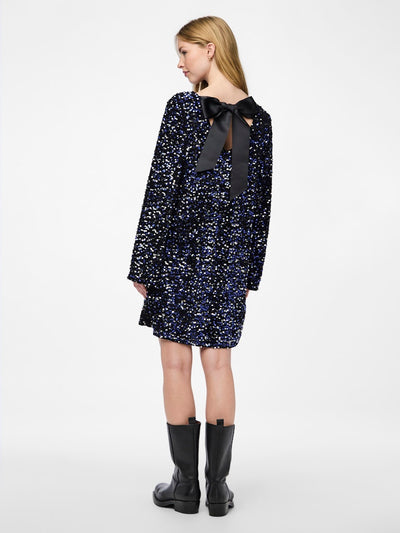 PcKam Bellweather Blue Sequin Dress