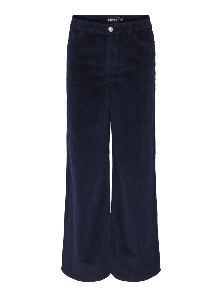 PcRillo Corduroy Trousers Blue