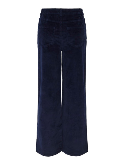 PcRillo Corduroy Trousers Blue