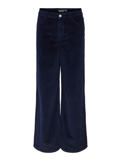 PcRillo Corduroy Trousers Blue