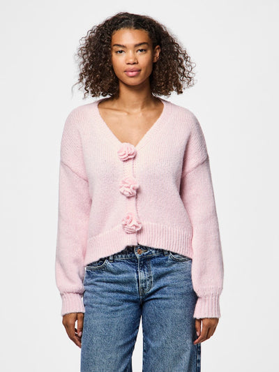 PcFatima Cardigan Pink