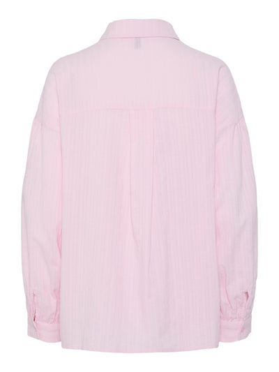 PcMuna Loose Shirt Rose