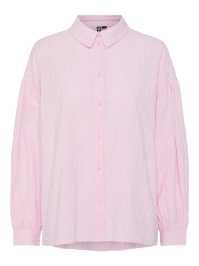 PcMuna Loose Shirt Rose