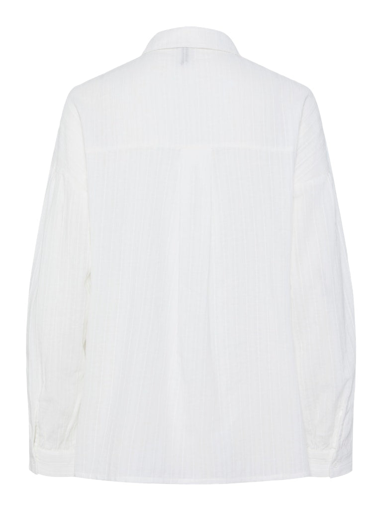 PcMuna Loose Shirt White