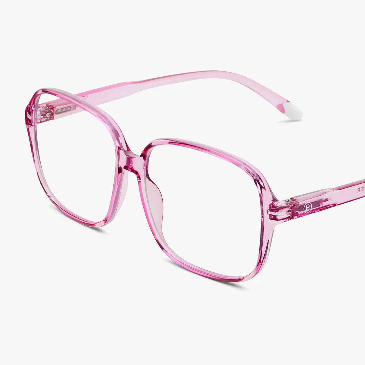 Pascal Blue Light Glasses Glossy Blush