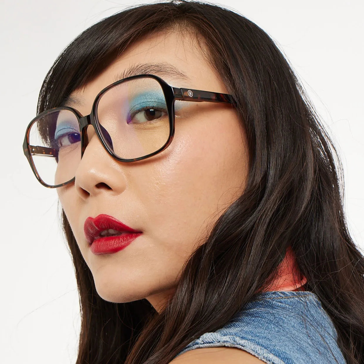 Pascal Blue Light Glasses Glossy Tortoise