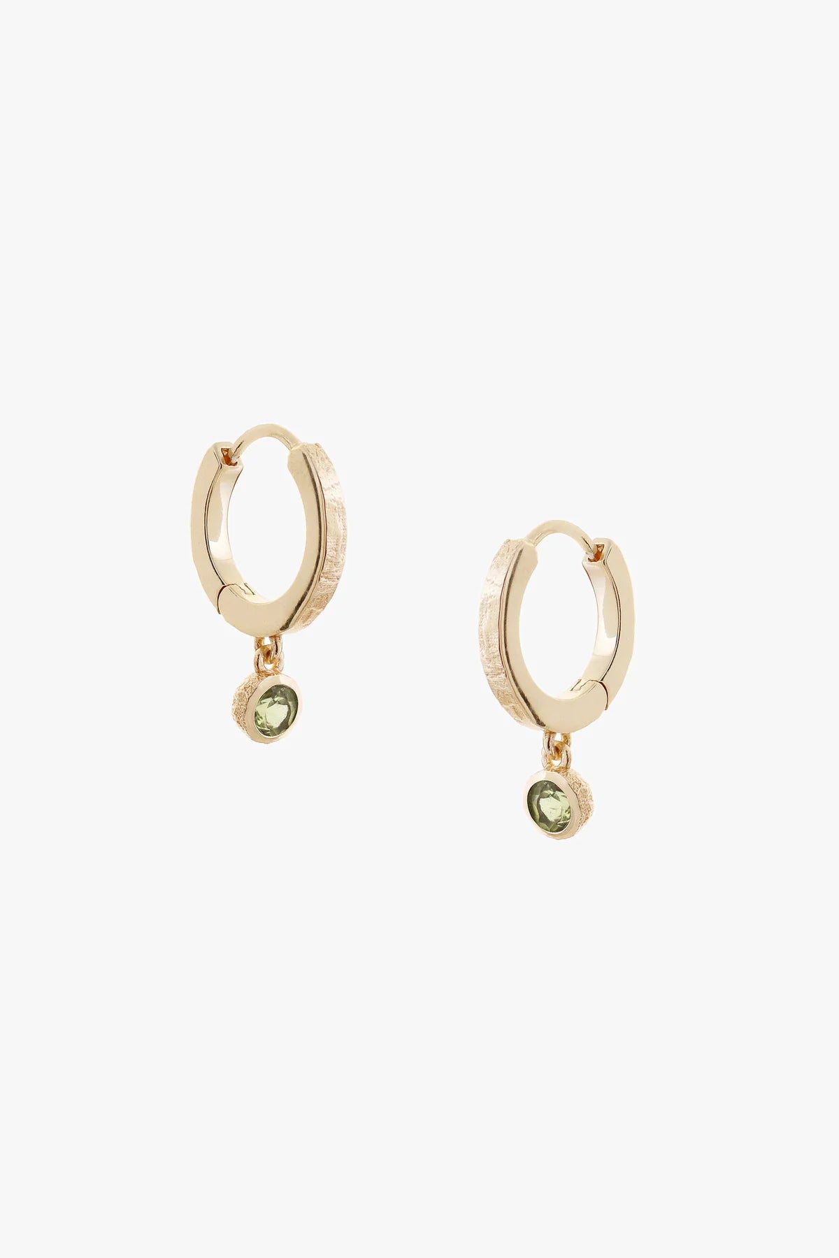 Tutti Peridot Hoop ER