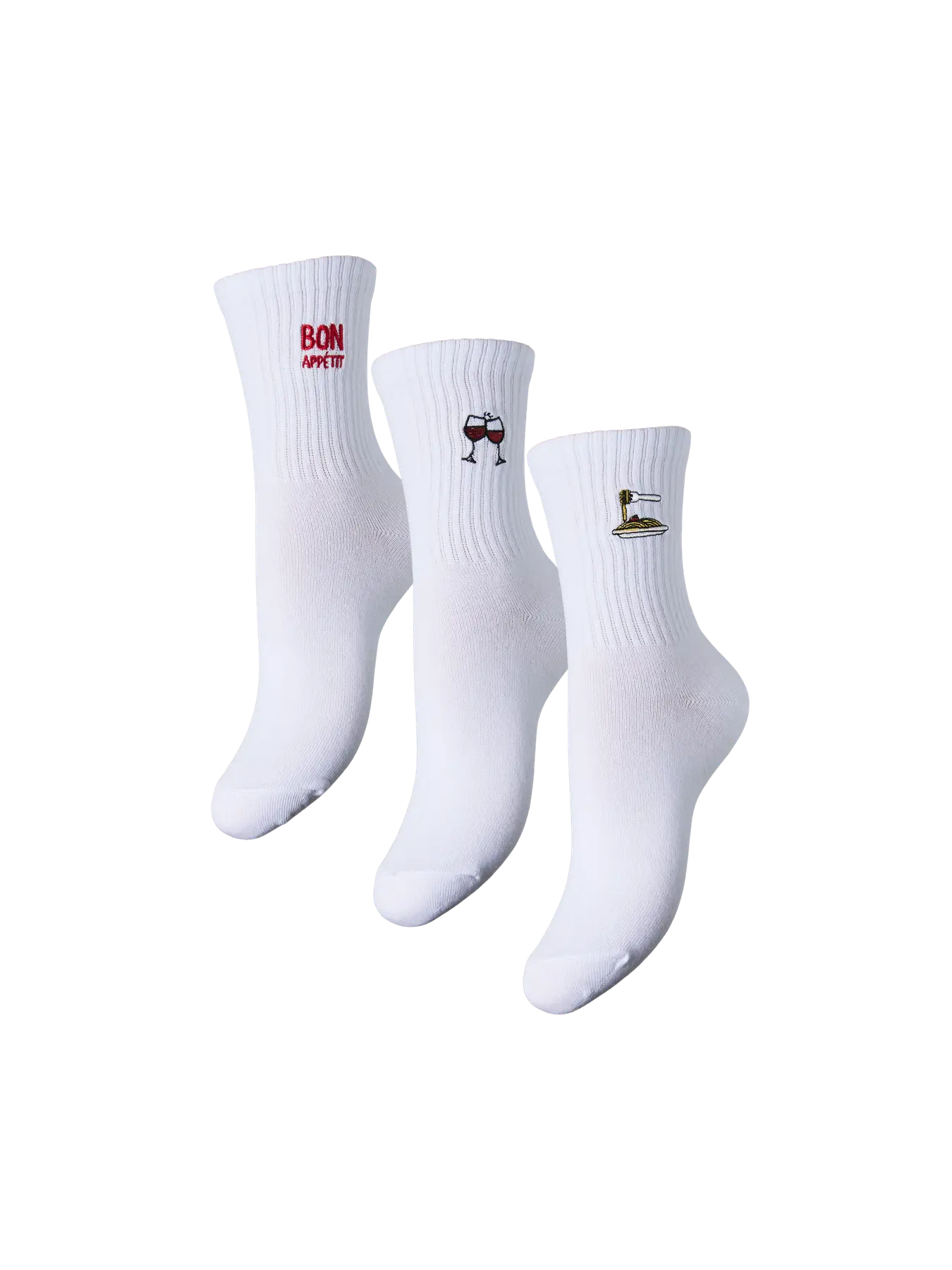 PcTara Socks3-Pack White