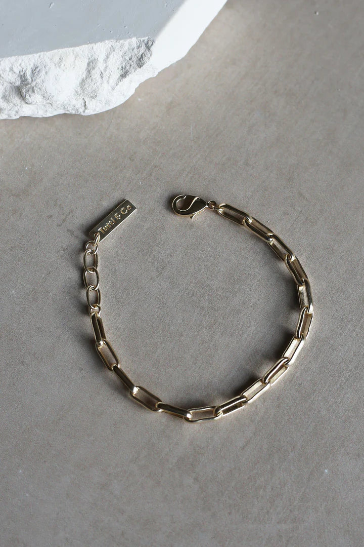 Link Bracelet Gold