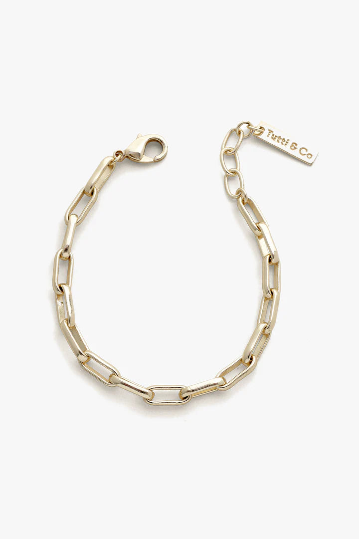 Link Bracelet Gold