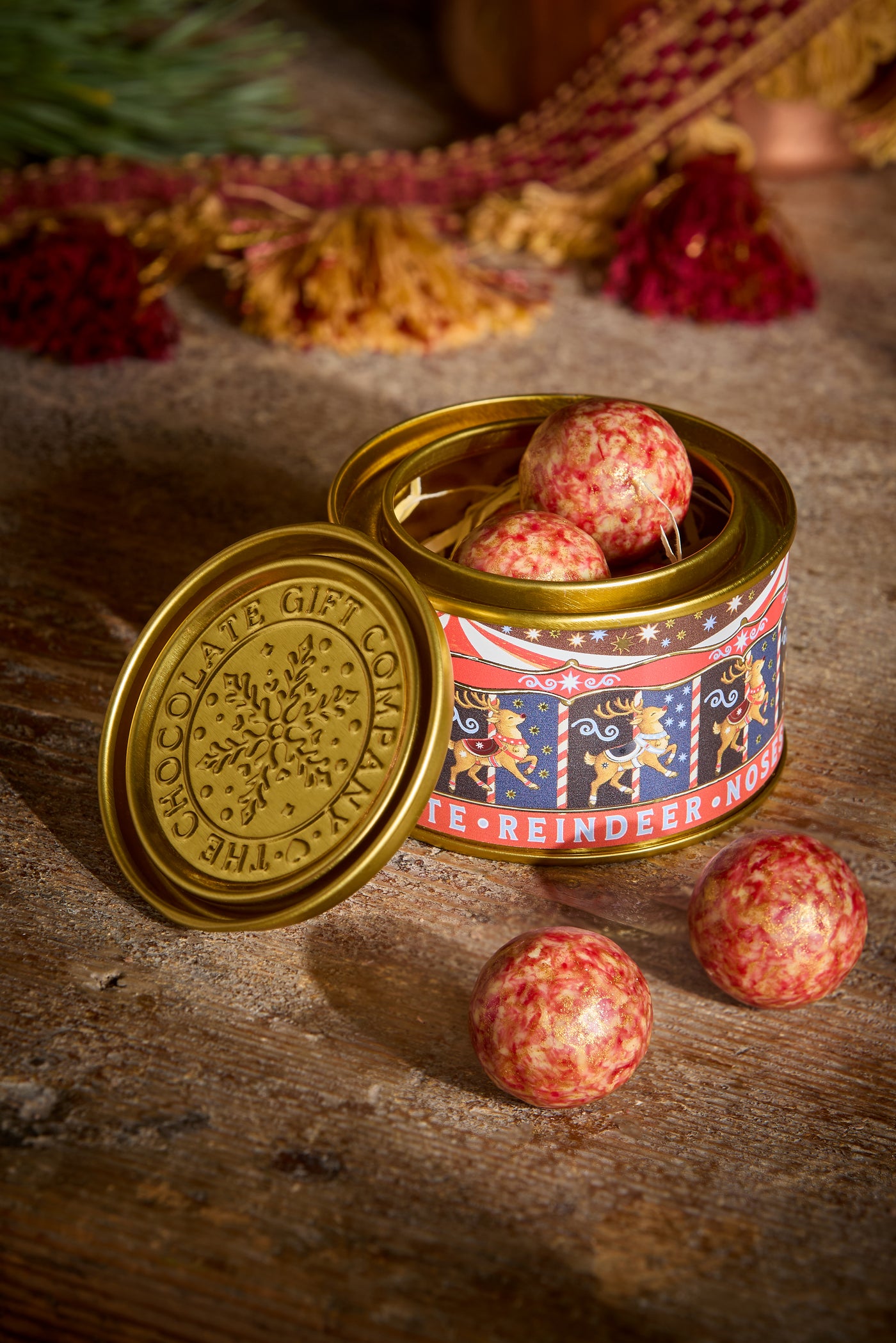 Reindeer Nose Chocolates – Iris & Violet