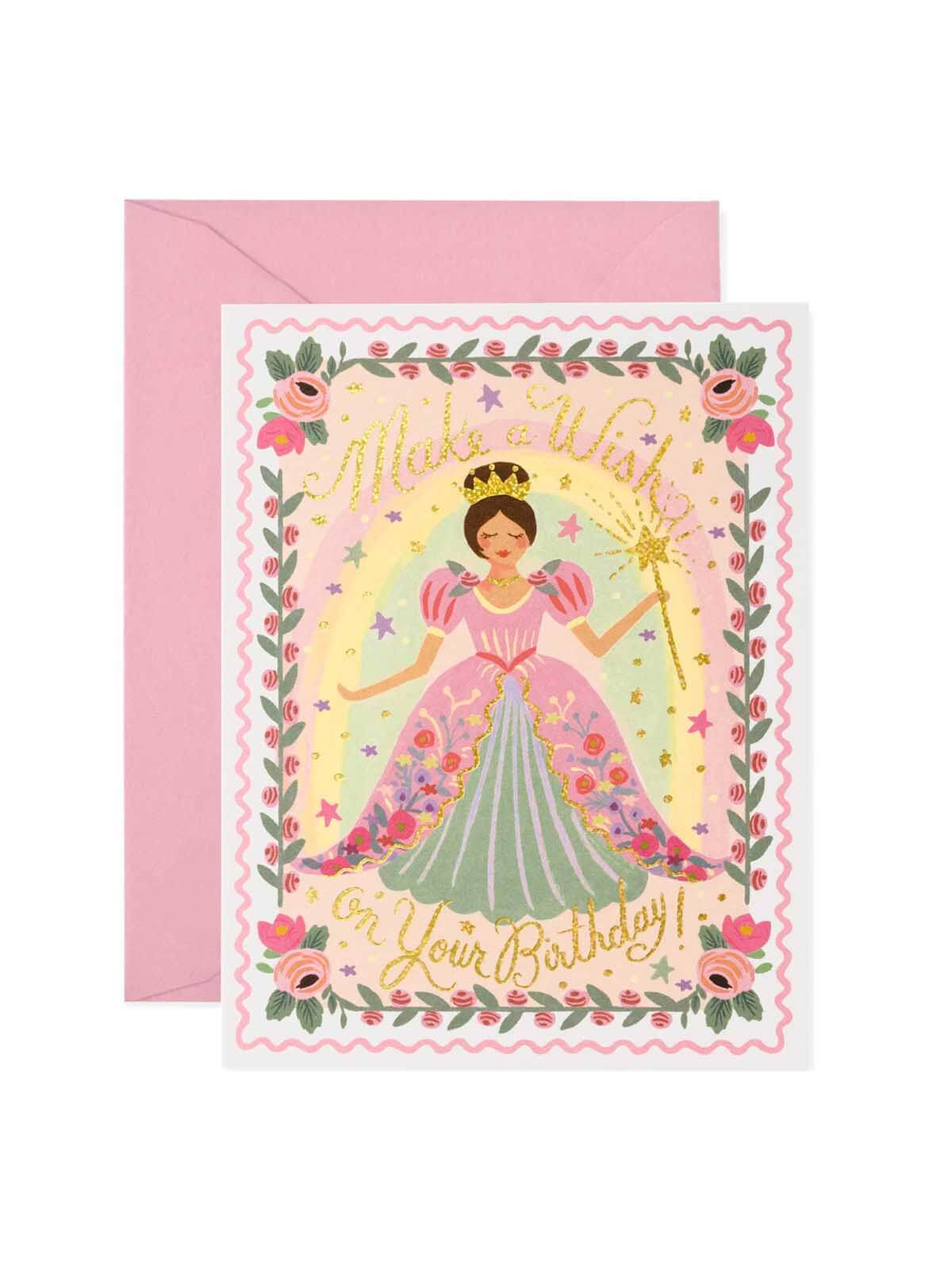 Princess Birthday Card