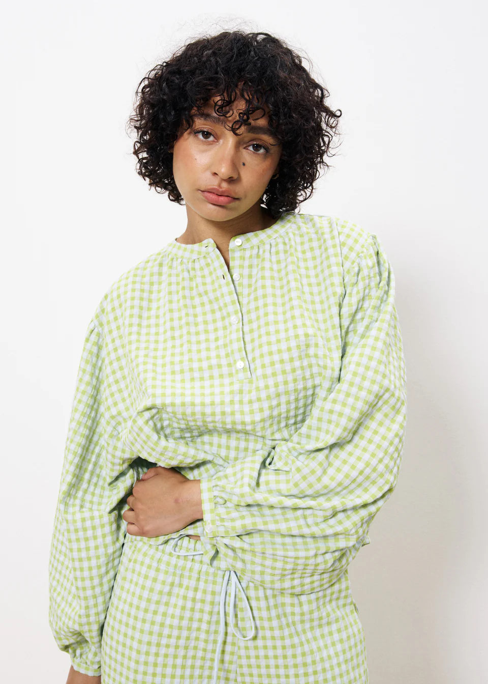 Noura Blouse Citron Vert