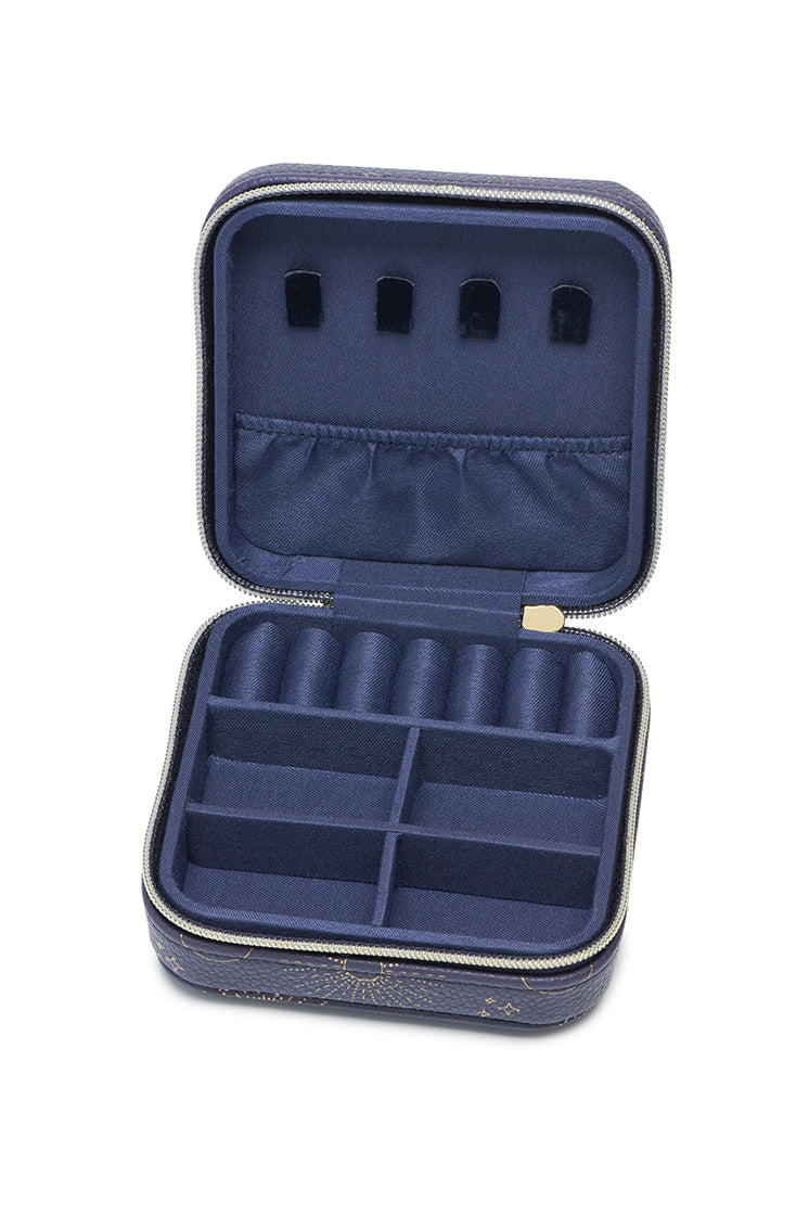 Square Jewellery Box Celestial Blue