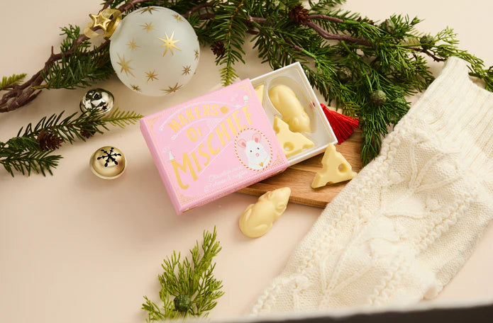 Makers of Mischief Chocolates Pink