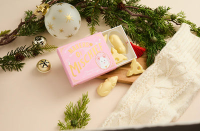 Makers of Mischief Chocolates Pink