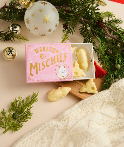 Makers of Mischief Chocolates Pink