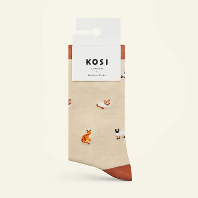 Kosi Bamboo Socks The Cats
