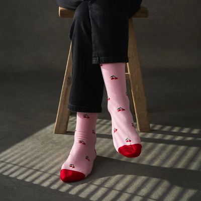 Kosi Bamboo Socks The Cherry