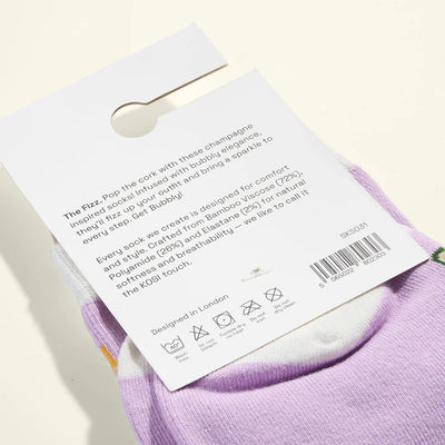 Kosi Bamboo Socks The Fizz
