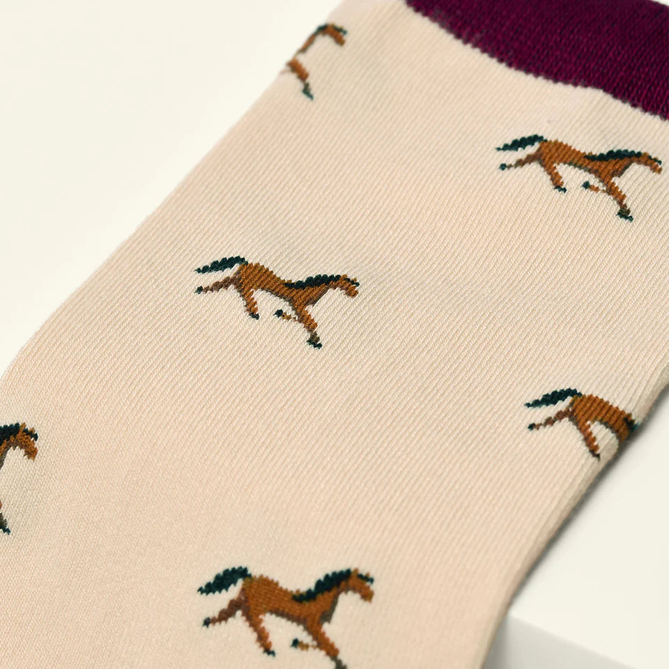 Kosi Bamboo Socks The Horse