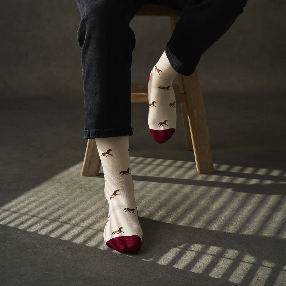 Kosi Bamboo Socks The Horse