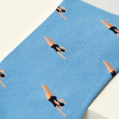 Kosi Bamboo Socks The Swimmer