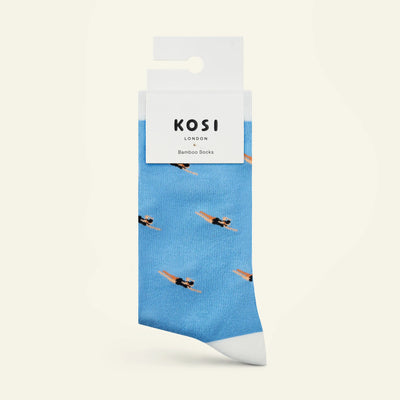 Kosi Bamboo Socks The Swimmer