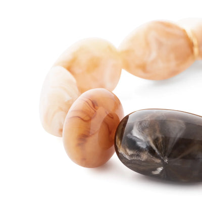 Unique Flex Bracelet Creme Brulee Marble