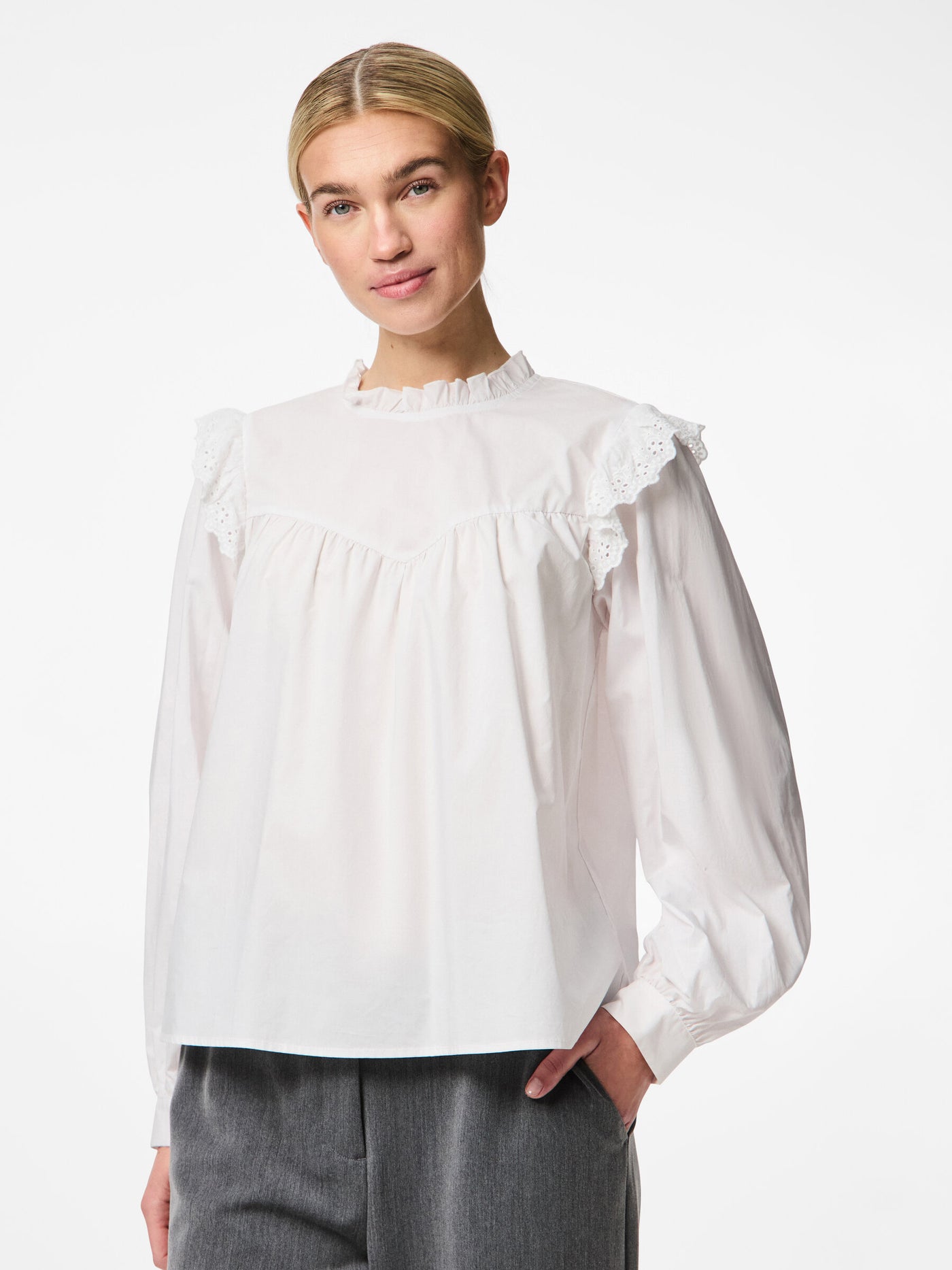 PcVela Shirt Bright White