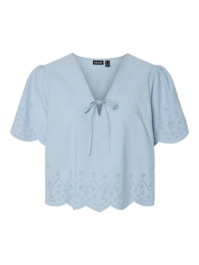 PcTalmina Top Cashmere Blue