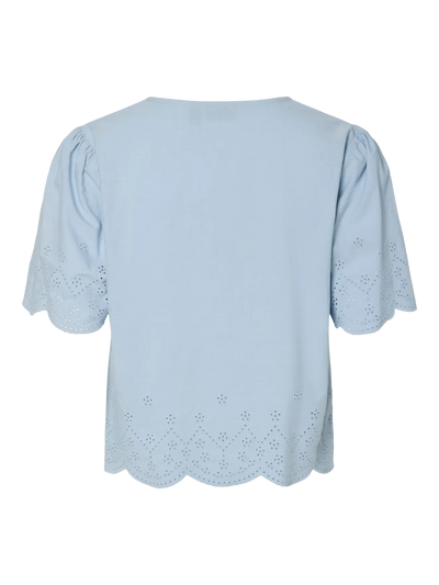 PcTalmina Top Cashmere Blue