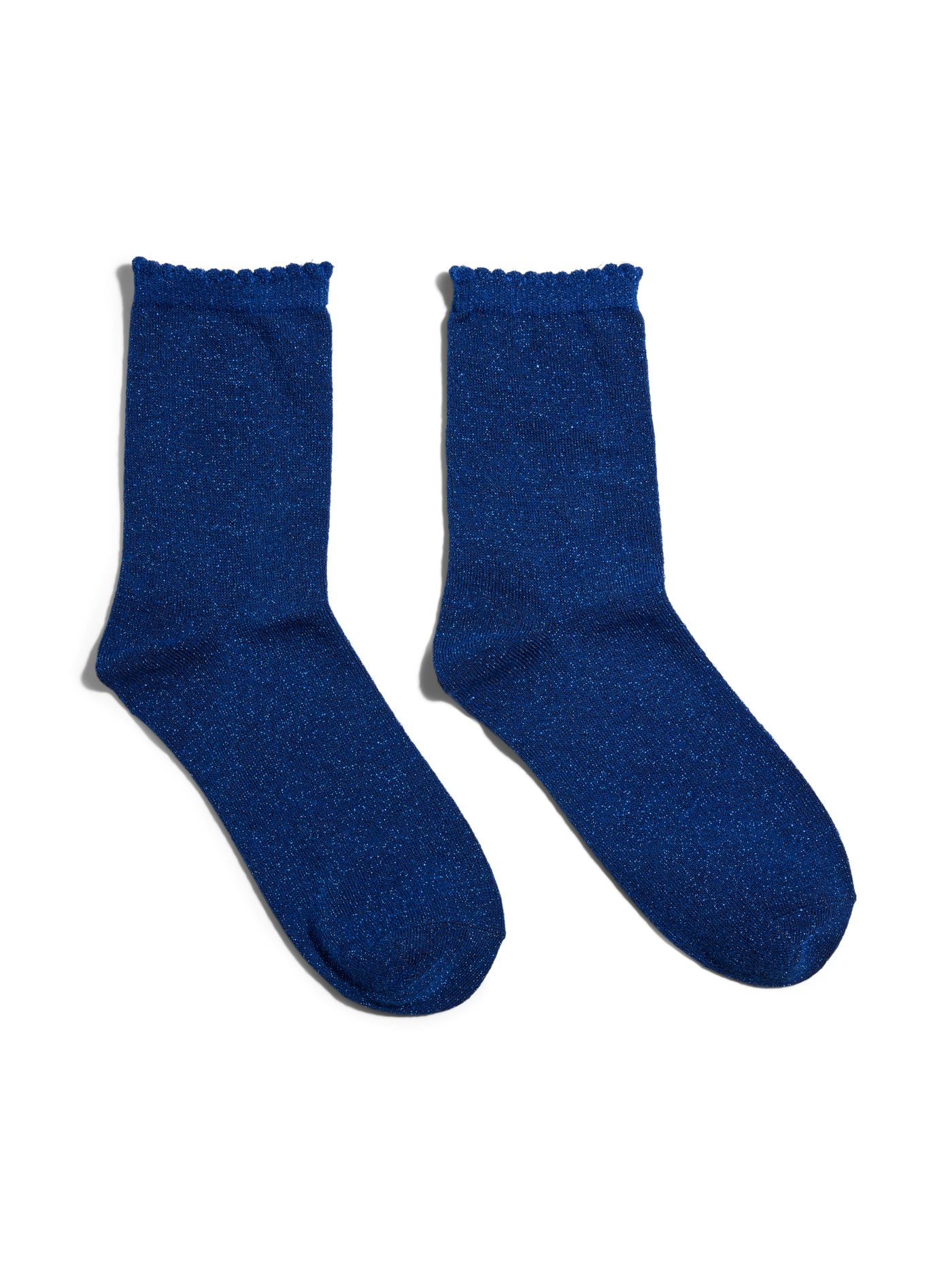 PcSebby Glitter Socks Bellwether Blue