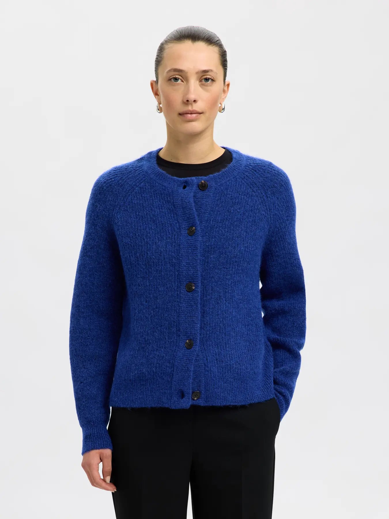 SlfLulu Cardigan Dazzling Blue