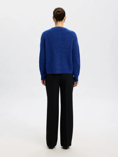 SlfLulu Cardigan Dazzling Blue