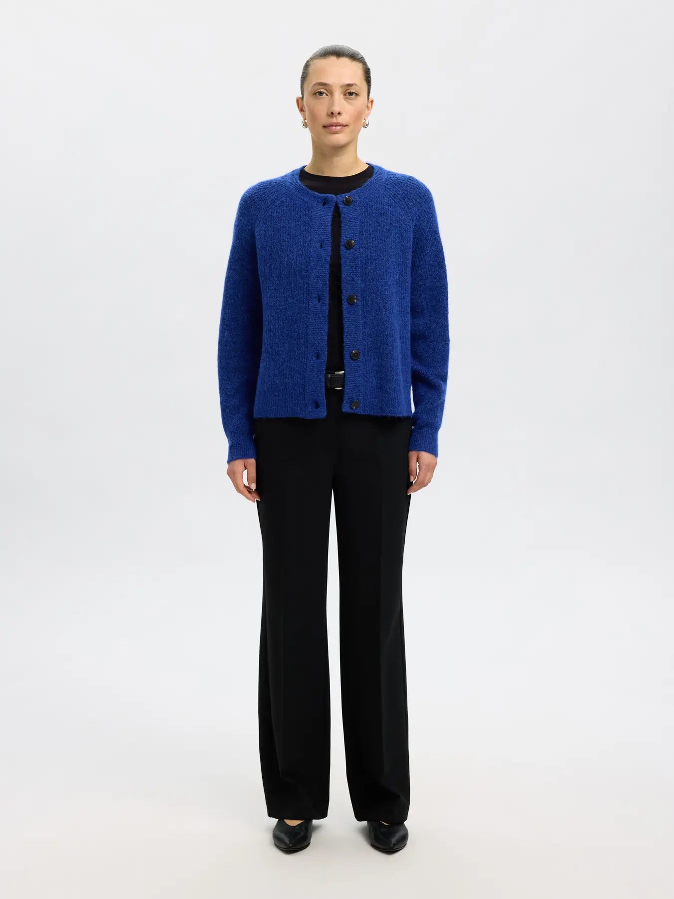 SlfLulu Cardigan Dazzling Blue
