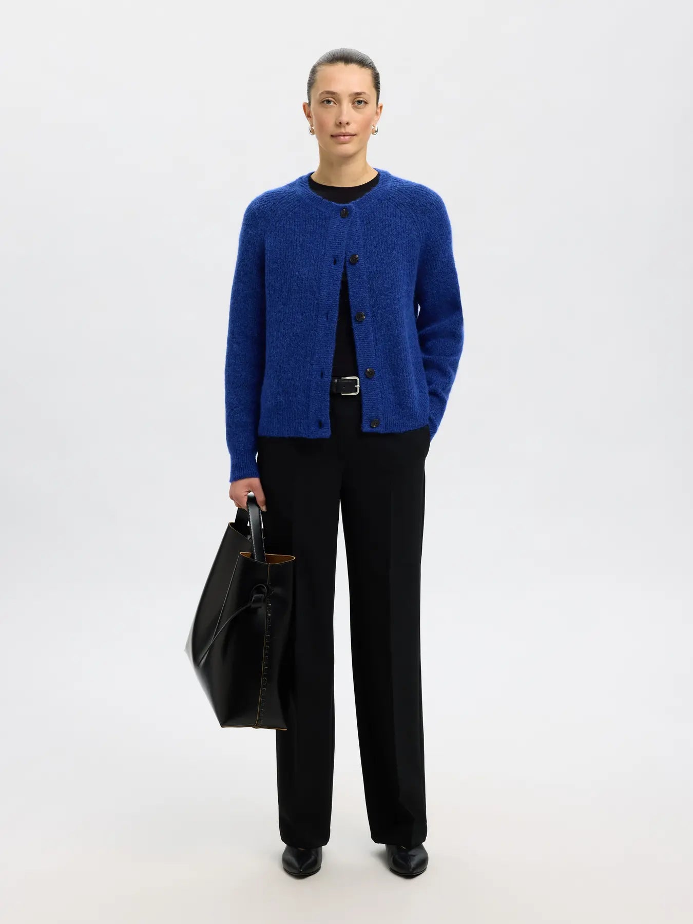 SlfLulu Cardigan Dazzling Blue