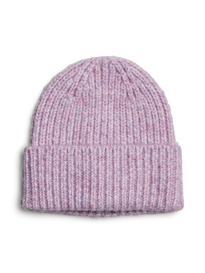 PcMilla Knit Hat Purple Rose