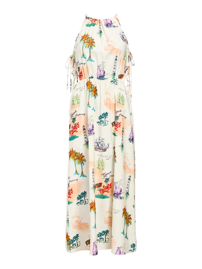 ObjDinah Midi Dress Multi