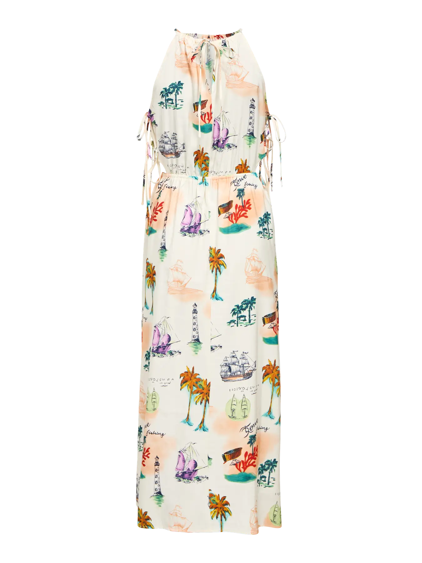 ObjDinah Midi Dress Multi
