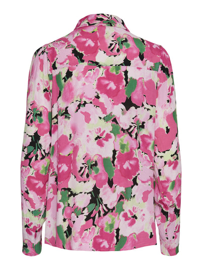 Y.A.S Pink Floral Shirt