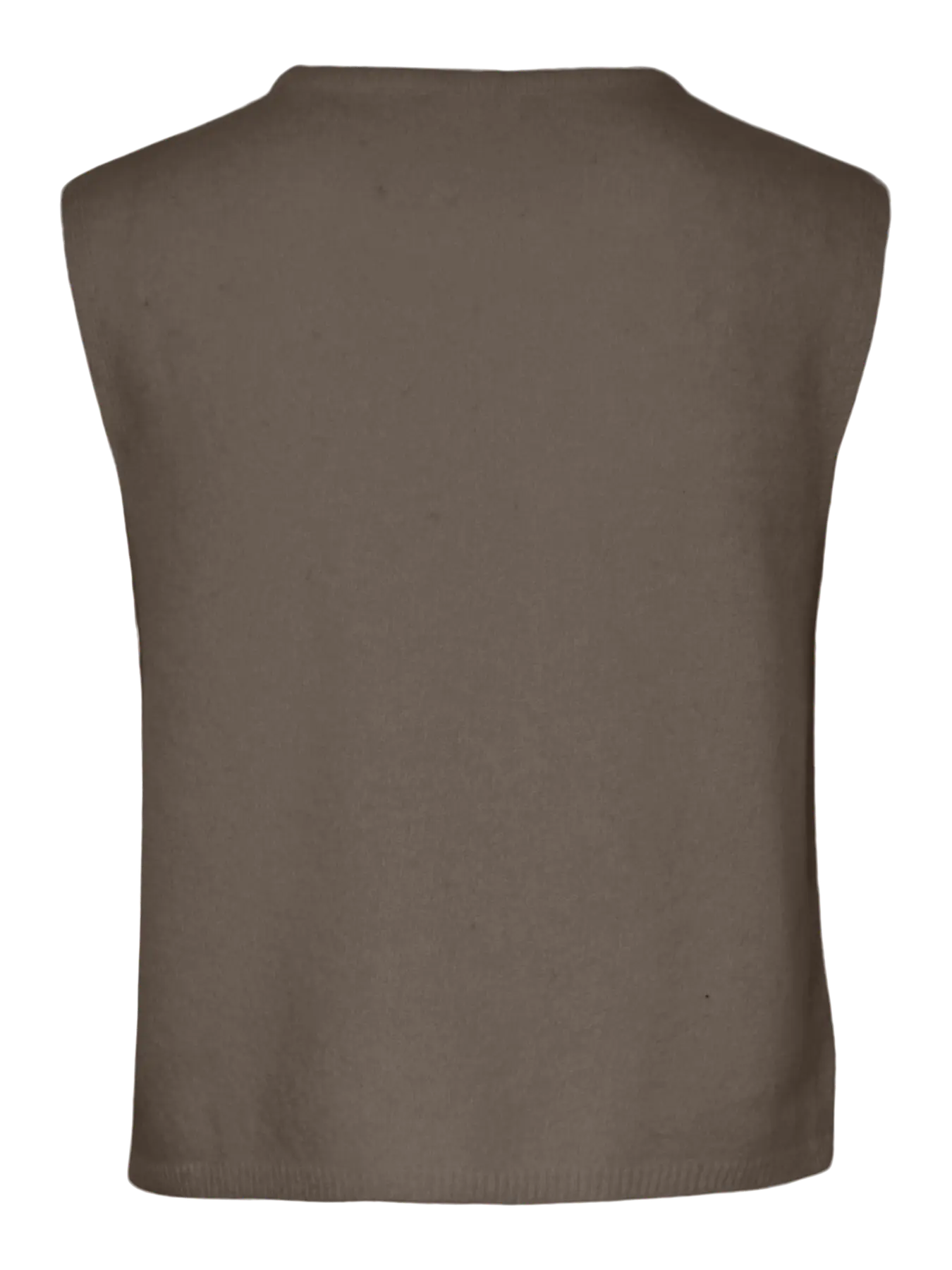 PcJiko Knit Vest Morel