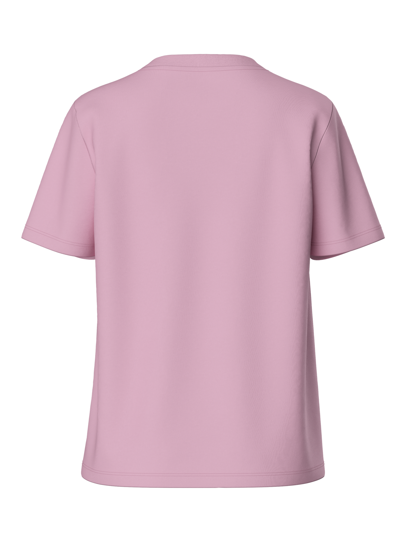 PcRia SS Solid Tee Roseate Pink