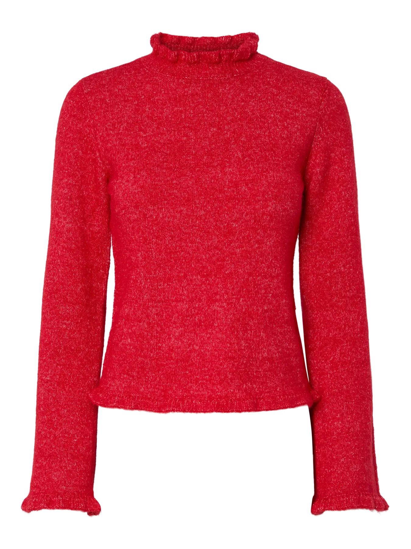 PcJasmijn High Neck Knit Goji Berry