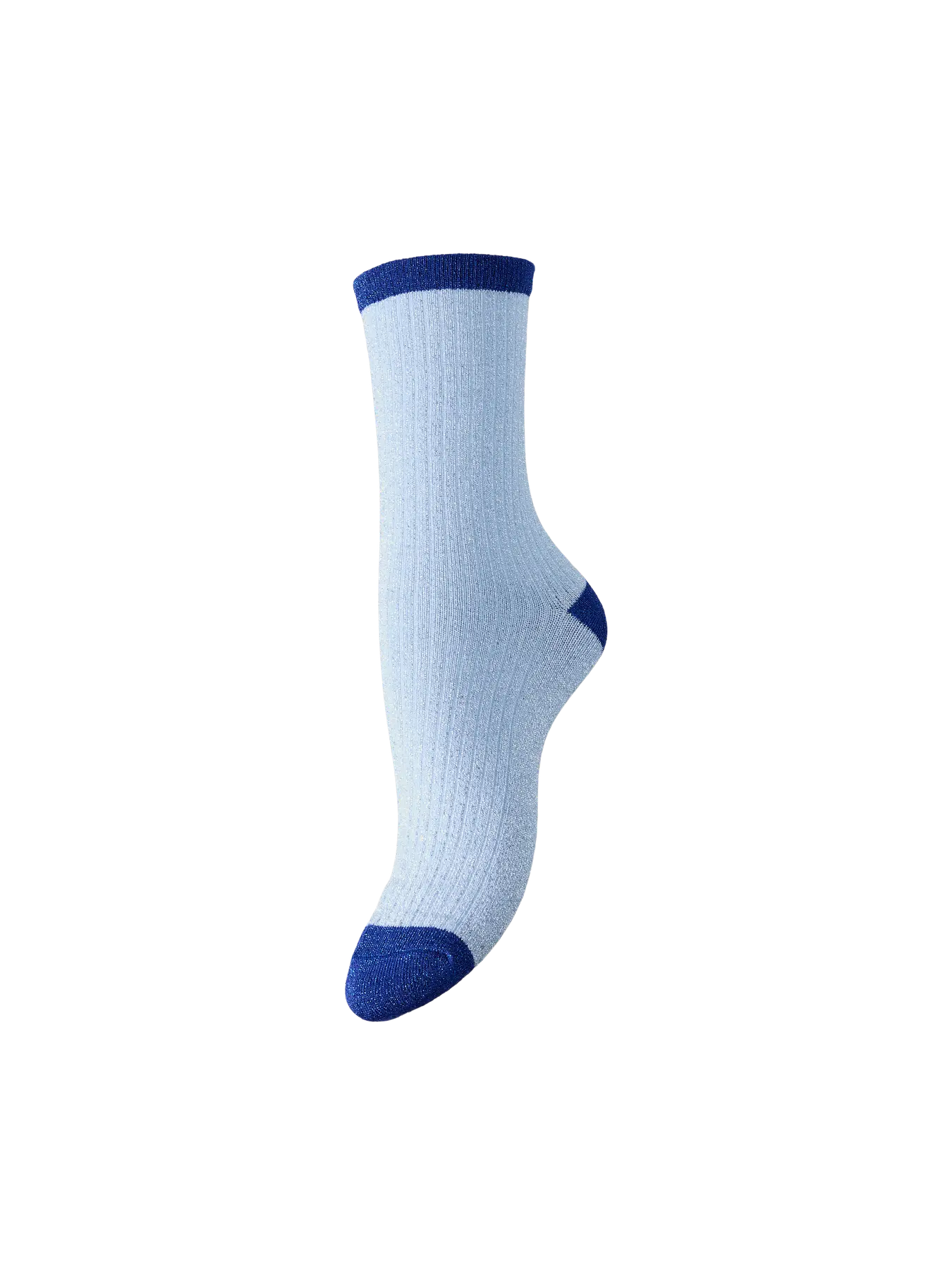 PcSebby Glitter Socks Block Baby Lavender/Bluing
