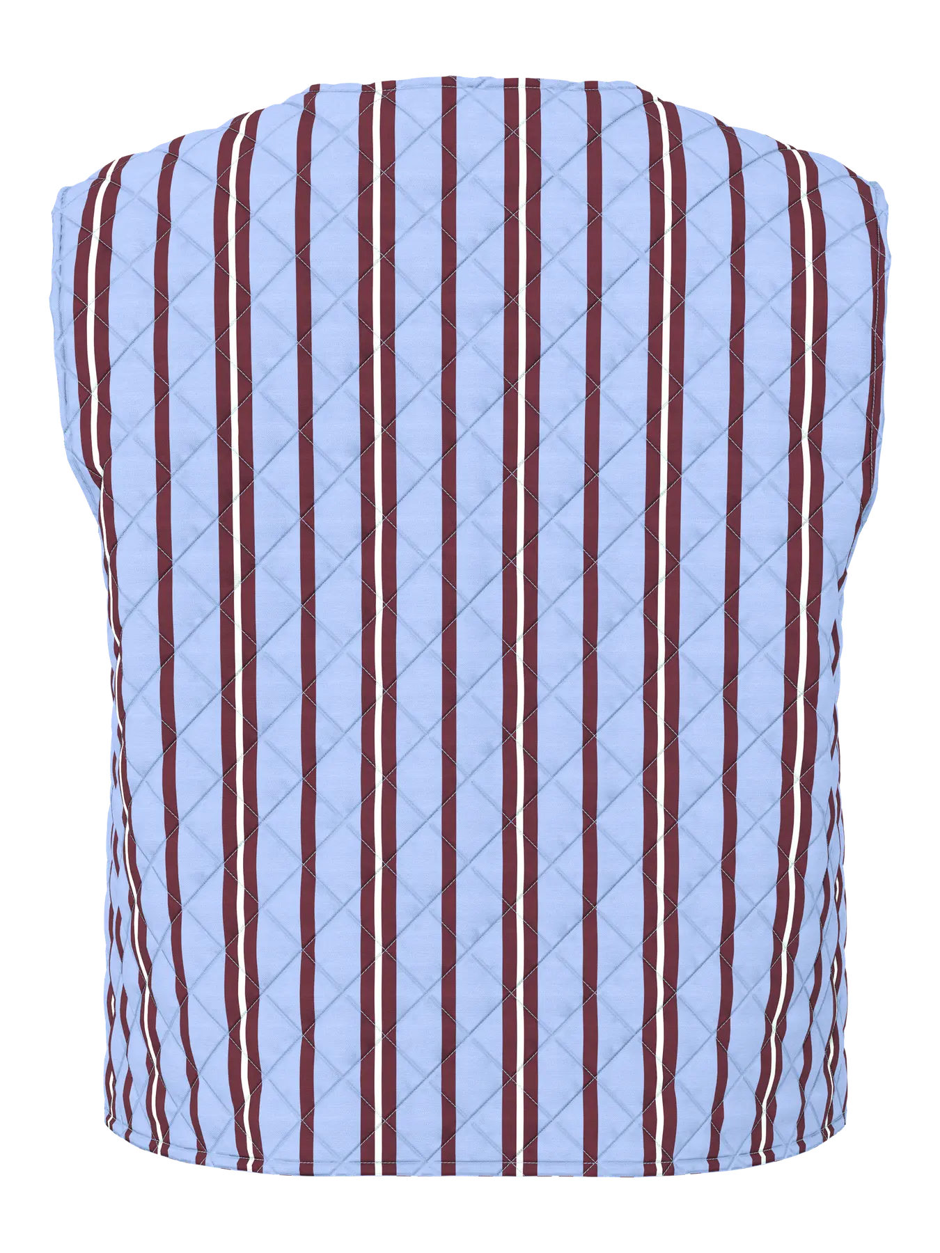 PcSaria Quilt Vest Baby Lavender Stripes
