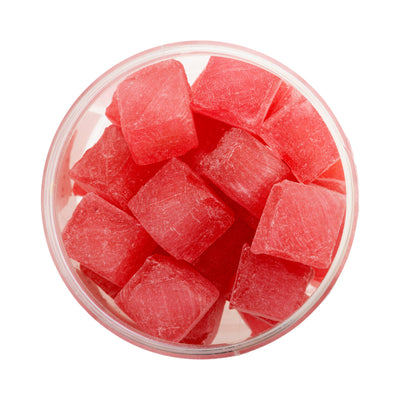 Sugar Free Cola Cubes Short Jar: Round