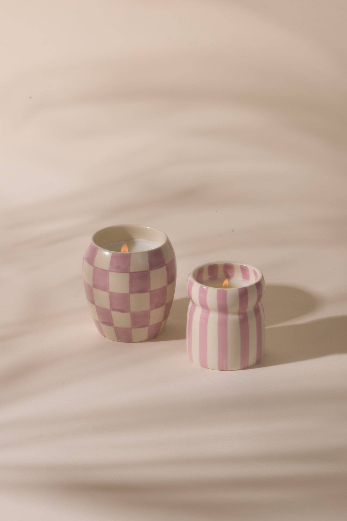 Paddywax Cabana Lavender Ceramic Candle - Grecian Sand