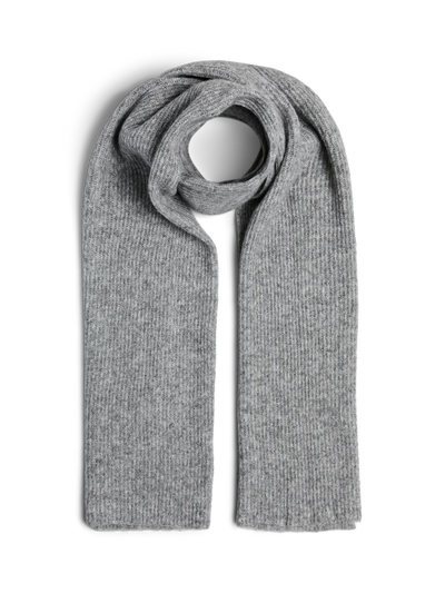 PcMoella Cashmere Mix Scarf Grey